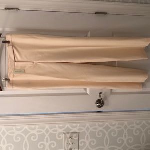 Ann Taylor cream wool pants, 6, NWT
